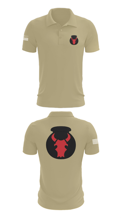 2nd Brigade Combat Team, 34th Infantry Division 70641214 Short Sleeve Performance Polo - 83