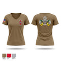 ABNSOD 86720064 Women's Short Sleeve V-neck Shirt - 1