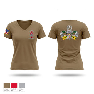 Womens Short Sleeve Vneck Shirt, ABNSOD, Army, Teamtime, Team time, sublimation, custom sports apparel, team uniforms, spirit wear, spiritwear, sports uniforms, custom shirts, team store, custom team store, fundraiser sports, apparel fundraiser