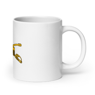 Charlie Company 120th INF 49997555 White Glossy Mug - Large
