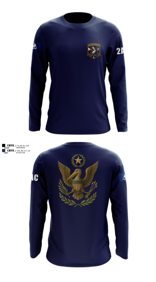 Long Sleeve Performance Shirt, 2nd Area Command (LASG), , Teamtime, Team time, sublimation, custom sports apparel, team uniforms, spirit wear, spiritwear, sports uniforms, custom shirts, team store, custom team store, fundraiser sports, apparel fundraiser