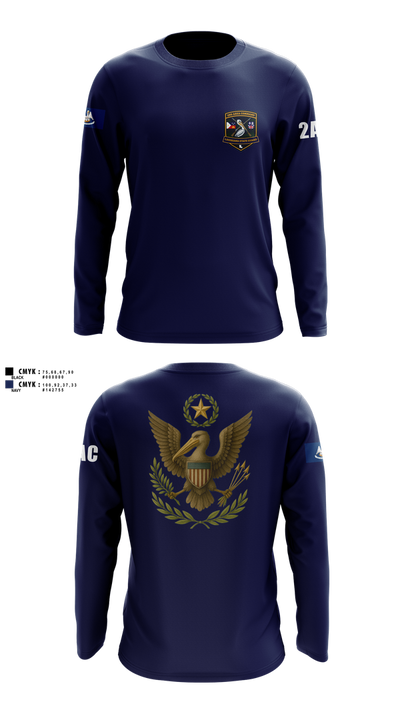 2nd Area Command (LASG) 22511039 Long Sleeve Performance Shirt 3