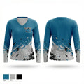 Midvalley Hedhuntaz 39656009 Women's Long Sleeve V-neck Shirt - 1