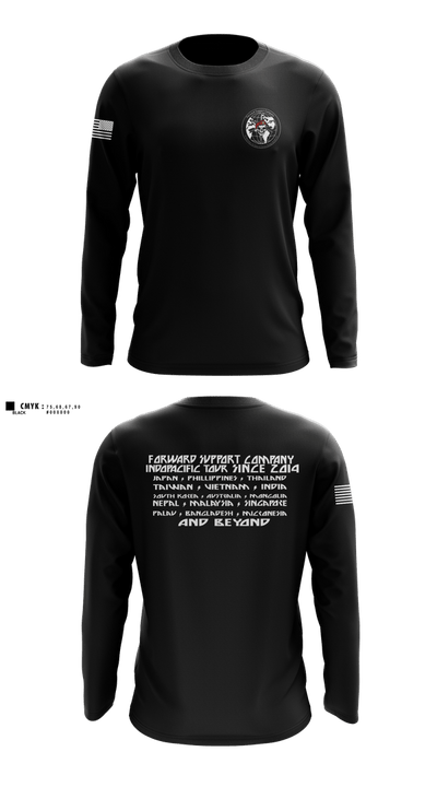 D.B. Coopers 15959571 Long Sleeve Performance Shirt 50