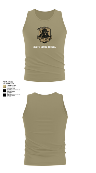 Tank Top, Death Squad Actual, E-Sports, Teamtime, Team time, sublimation, custom sports apparel, team uniforms, spirit wear, spiritwear, sports uniforms, custom shirts, team store, custom team store, fundraiser sports, apparel fundraiser