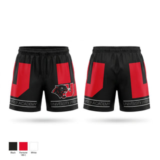 Athletic Shorts With Pockets, Uprep, Women's Basketball, Teamtime, Team time, sublimation, custom sports apparel, team uniforms, spirit wear, spiritwear, sports uniforms, custom shirts, team store, custom team store, fundraiser sports, apparel fundraiser