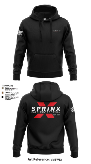 Hoodie, SPRINX FIRE PROTECTION, , Teamtime, Team time, sublimation, custom sports apparel, team uniforms, spirit wear, spiritwear, sports uniforms, custom shirts, team store, custom team store, fundraiser sports, apparel fundraiser