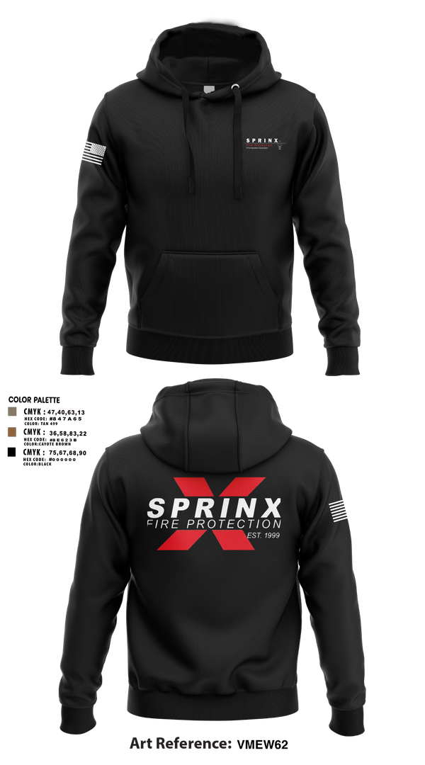 Hoodie, SPRINX FIRE PROTECTION, , Teamtime, Team time, sublimation, custom sports apparel, team uniforms, spirit wear, spiritwear, sports uniforms, custom shirts, team store, custom team store, fundraiser sports, apparel fundraiser