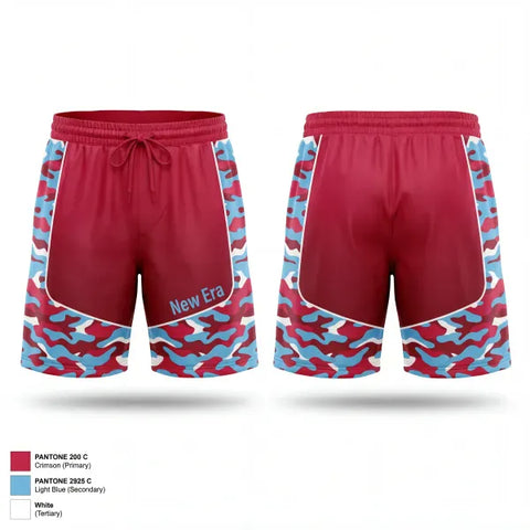 Athletic Shorts With Pockets, New Era, Baseball, Teamtime, Team time, sublimation, custom sports apparel, team uniforms, spirit wear, spiritwear, sports uniforms, custom shirts, team store, custom team store, fundraiser sports, apparel fundraiser