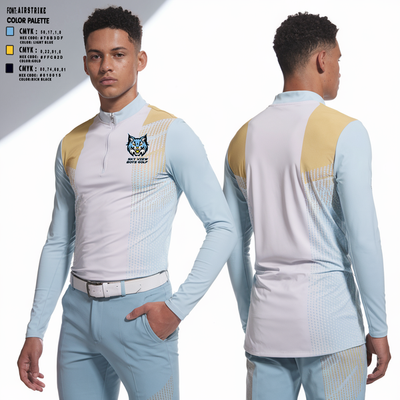 Sky View Boys Golf Long Sleeve Performance Shirt 1