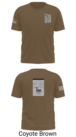Short Sleeve Performance Shirt, 2nd Armored Cavalry Regiment, , Teamtime, Team time, sublimation, custom sports apparel, team uniforms, spirit wear, spiritwear, sports uniforms, custom shirts, team store, custom team store, fundraiser sports, apparel fundraiser