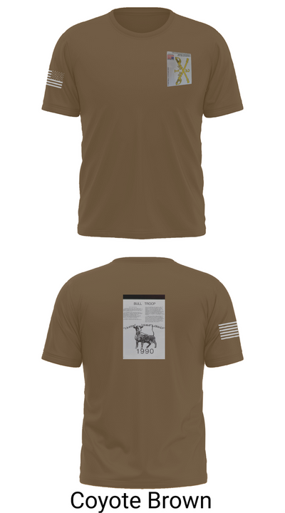 2nd Armored Cavalry Regiment 7857007 Short Sleeve Performance Shirt - 16