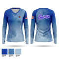 Careonsite 73489180 Women's Long Sleeve V-neck Shirt - 1