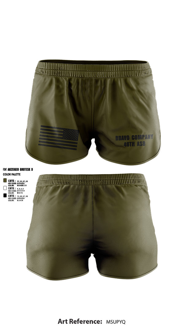 Ranger Panties, Bravo company 46th ASB, , Teamtime, Team time, sublimation, custom sports apparel, team uniforms, spirit wear, spiritwear, sports uniforms, custom shirts, team store, custom team store, fundraiser sports, apparel fundraiser