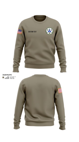 Crew Neck Sweatshirt, 38th RSG, Army, Teamtime, Team time, sublimation, custom sports apparel, team uniforms, spirit wear, spiritwear, sports uniforms, custom shirts, team store, custom team store, fundraiser sports, apparel fundraiser