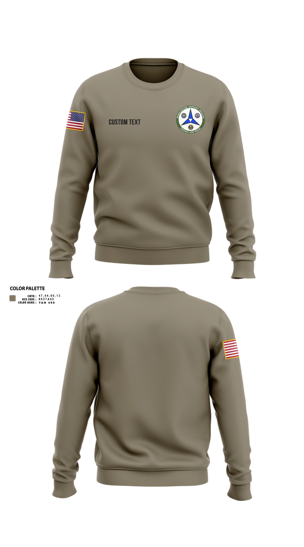 Crew Neck Sweatshirt, 38th RSG, Army, Teamtime, Team time, sublimation, custom sports apparel, team uniforms, spirit wear, spiritwear, sports uniforms, custom shirts, team store, custom team store, fundraiser sports, apparel fundraiser