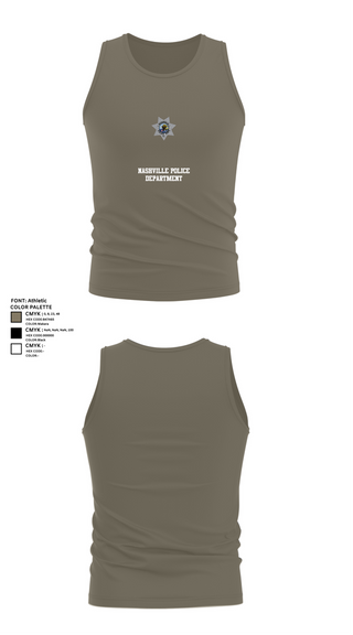 Tank Top, Nashville Police Department, , Teamtime, Team time, sublimation, custom sports apparel, team uniforms, spirit wear, spiritwear, sports uniforms, custom shirts, team store, custom team store, fundraiser sports, apparel fundraiser