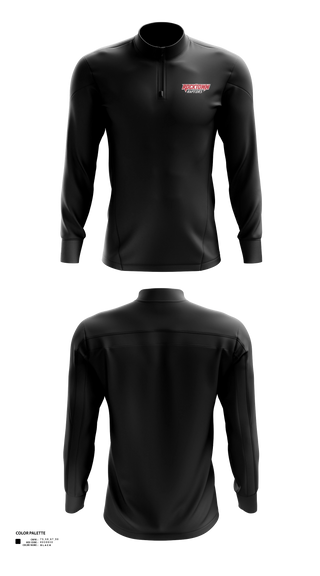 Quarter Zip Jacket, Rocktown High School Basketball, Men's Basketball, Teamtime, Team time, sublimation, custom sports apparel, team uniforms, spirit wear, spiritwear, sports uniforms, custom shirts, team store, custom team store, fundraiser sports, apparel fundraiser