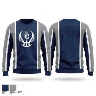 Crew Neck Sweatshirt, South Central, Men's Basketball, Teamtime, Team time, sublimation, custom sports apparel, team uniforms, spirit wear, spiritwear, sports uniforms, custom shirts, team store, custom team store, fundraiser sports, apparel fundraiser