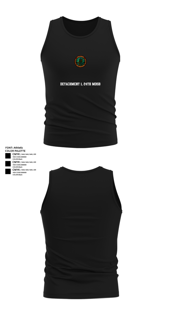 Tank Top, Detachment 1, 24th MDSB, , Teamtime, Team time, sublimation, custom sports apparel, team uniforms, spirit wear, spiritwear, sports uniforms, custom shirts, team store, custom team store, fundraiser sports, apparel fundraiser