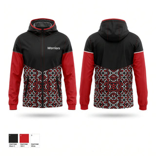 Windbreaker, Warriors, Swimming, Teamtime, Team time, sublimation, custom sports apparel, team uniforms, spirit wear, spiritwear, sports uniforms, custom shirts, team store, custom team store, fundraiser sports, apparel fundraiser