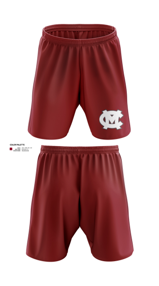 Athletic Shorts With Pockets, Mid-Carolina High School, Women's Basketball, Teamtime, Team time, sublimation, custom sports apparel, team uniforms, spirit wear, spiritwear, sports uniforms, custom shirts, team store, custom team store, fundraiser sports, apparel fundraiser