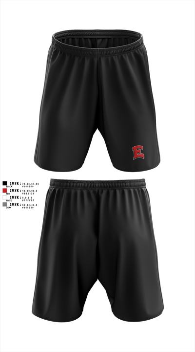 East Scarlets Football 34807751 Athletic Shorts With Pockets - 1