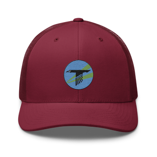 World Famous Black Ravens 41628241 Retro Trucker Hat | Yupoong 6606