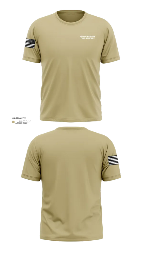 Old School Cotton Feel Shirt, North Bangor Fire Company, , Teamtime, Team time, sublimation, custom sports apparel, team uniforms, spirit wear, spiritwear, sports uniforms, custom shirts, team store, custom team store, fundraiser sports, apparel fundraiser