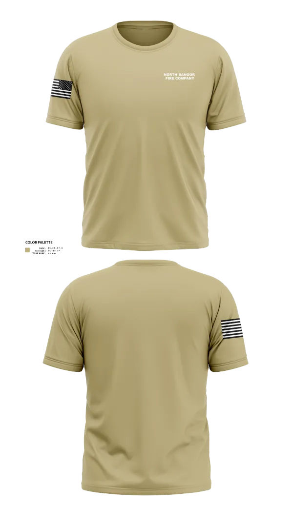 Old School Cotton Feel Shirt, North Bangor Fire Company, , Teamtime, Team time, sublimation, custom sports apparel, team uniforms, spirit wear, spiritwear, sports uniforms, custom shirts, team store, custom team store, fundraiser sports, apparel fundraiser