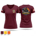 Charlie conquerors 23667972 Women's Short Sleeve V-neck Shirt - 1