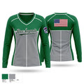 Knox Legends 45834561 Women's Long Sleeve V-neck Shirt - 1