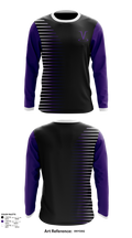 Niles North Athletics Vikings Basketball 34779783 Long Sleeve Performance Shirt 3