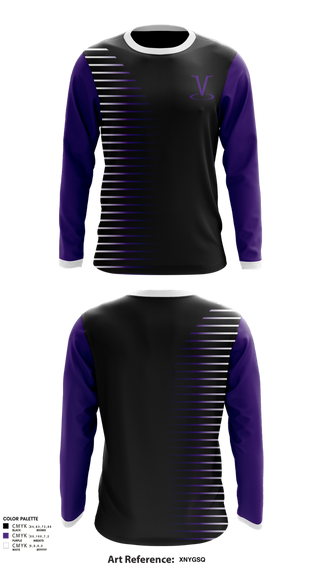 Long Sleeve Performance Shirt, Niles North Athletics Vikings Basketball, Men's Basketball, Teamtime, Team time, sublimation, custom sports apparel, team uniforms, spirit wear, spiritwear, sports uniforms, custom shirts, team store, custom team store, fundraiser sports, apparel fundraiser