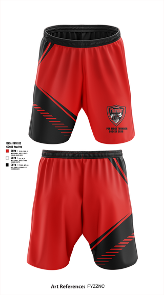 Athletic Shorts With Pockets, Pea Ridge Thunder Soccer Club, Men's Soccer, Teamtime, Team time, sublimation, custom sports apparel, team uniforms, spirit wear, spiritwear, sports uniforms, custom shirts, team store, custom team store, fundraiser sports, apparel fundraiser