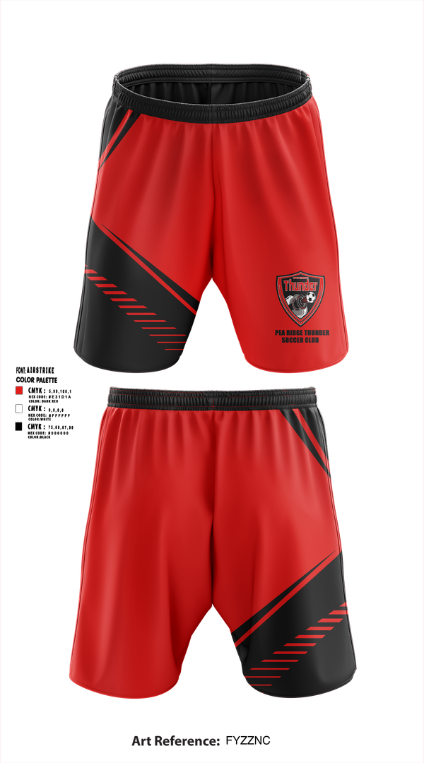 Athletic Shorts With Pockets, Pea Ridge Thunder Soccer Club, Men's Soccer, Teamtime, Team time, sublimation, custom sports apparel, team uniforms, spirit wear, spiritwear, sports uniforms, custom shirts, team store, custom team store, fundraiser sports, apparel fundraiser