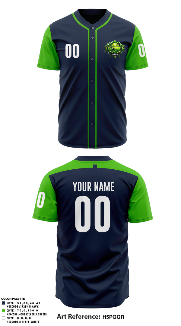 Full Button Baseball Jersey, Kryptonite, Baseball, Teamtime, Team time, sublimation, custom sports apparel, team uniforms, spirit wear, spiritwear, sports uniforms, custom shirts, team store, custom team store, fundraiser sports, apparel fundraiser