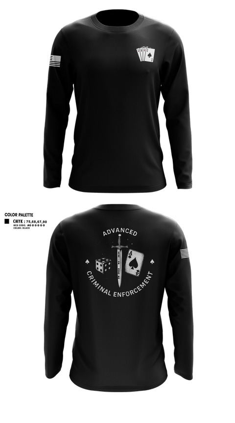 Long Sleeve Performance Shirt, ACE, Police, Teamtime, Team time, sublimation, custom sports apparel, team uniforms, spirit wear, spiritwear, sports uniforms, custom shirts, team store, custom team store, fundraiser sports, apparel fundraiser