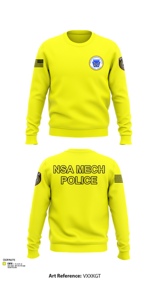 Crew Neck Sweatshirt, NSA Mechanicsburg, , Teamtime, Team time, sublimation, custom sports apparel, team uniforms, spirit wear, spiritwear, sports uniforms, custom shirts, team store, custom team store, fundraiser sports, apparel fundraiser