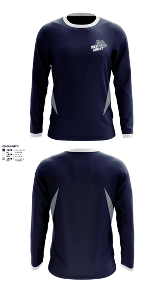 Long Sleeve Performance Shirt, West Albany Bulldogs, Men's Lacrosse, Teamtime, Team time, sublimation, custom sports apparel, team uniforms, spirit wear, spiritwear, sports uniforms, custom shirts, team store, custom team store, fundraiser sports, apparel fundraiser
