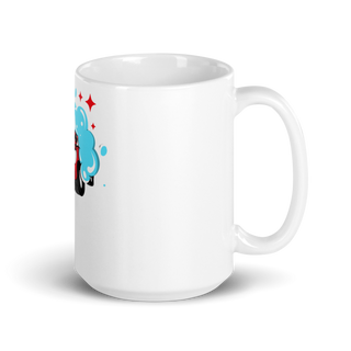 Speed demon detailing 35022679 White Glossy Mug - Medium
