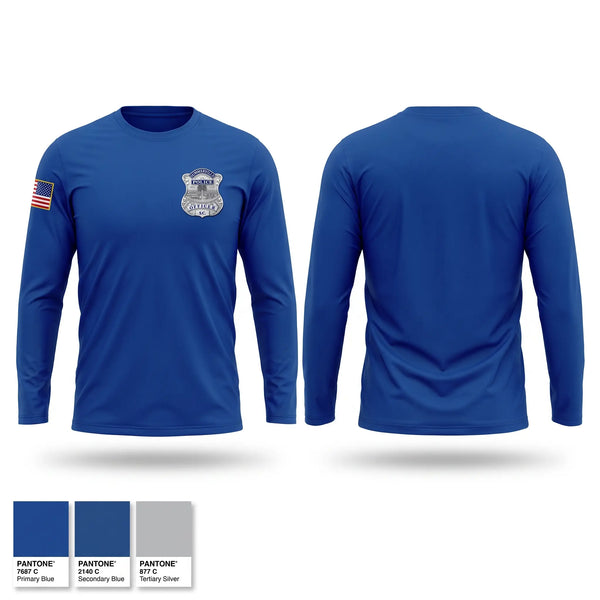 Long Sleeve Performance Shirt, Summerville Police Department, Police, Teamtime, Team time, sublimation, custom sports apparel, team uniforms, spirit wear, spiritwear, sports uniforms, custom shirts, team store, custom team store, fundraiser sports, apparel fundraiser