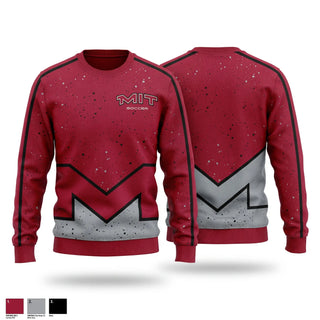 Crew Neck Sweatshirt, Massachusetts Institute of Technology Soccer, Men's Soccer, Teamtime, Team time, sublimation, custom sports apparel, team uniforms, spirit wear, spiritwear, sports uniforms, custom shirts, team store, custom team store, fundraiser sports, apparel fundraiser