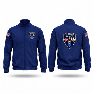 Windbreaker, Stickney Police, Police, Teamtime, Team time, sublimation, custom sports apparel, team uniforms, spirit wear, spiritwear, sports uniforms, custom shirts, team store, custom team store, fundraiser sports, apparel fundraiser
