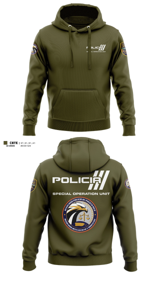 Hoodie, Inteligencia criminal, Police, Teamtime, Team time, sublimation, custom sports apparel, team uniforms, spirit wear, spiritwear, sports uniforms, custom shirts, team store, custom team store, fundraiser sports, apparel fundraiser