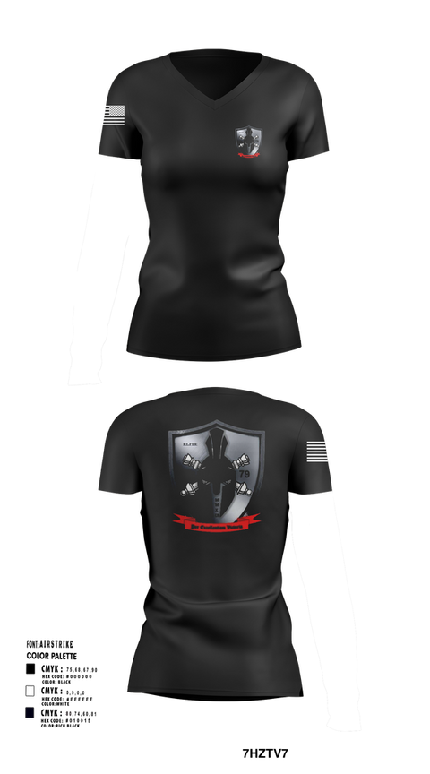 Womens Short Sleeve Vneck Shirt, E/1-79 FA, , Teamtime, Team time, sublimation, custom sports apparel, team uniforms, spirit wear, spiritwear, sports uniforms, custom shirts, team store, custom team store, fundraiser sports, apparel fundraiser