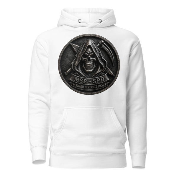 Unisex Hoodie - 1 - White