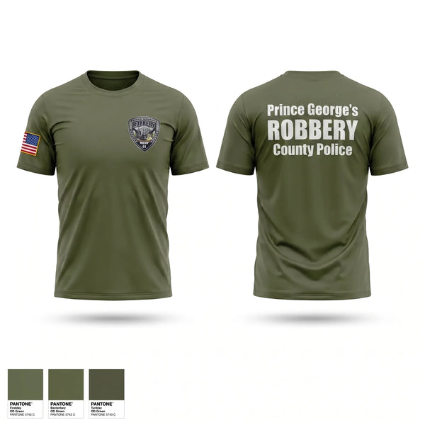 Short Sleeve Performance Shirt, Prince George's County Police Robbery Unit, Police, Teamtime, Team time, sublimation, custom sports apparel, team uniforms, spirit wear, spiritwear, sports uniforms, custom shirts, team store, custom team store, fundraiser sports, apparel fundraiser