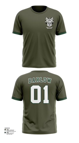 Short Sleeve Performance Shirt, Barlow, Marines, Teamtime, Team time, sublimation, custom sports apparel, team uniforms, spirit wear, spiritwear, sports uniforms, custom shirts, team store, custom team store, fundraiser sports, apparel fundraiser