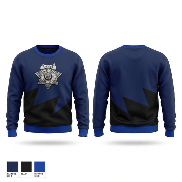 Crew Neck Sweatshirt, Banner Health Security, , Teamtime, Team time, sublimation, custom sports apparel, team uniforms, spirit wear, spiritwear, sports uniforms, custom shirts, team store, custom team store, fundraiser sports, apparel fundraiser
